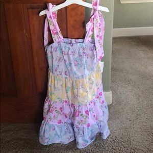 Floral cotton dress